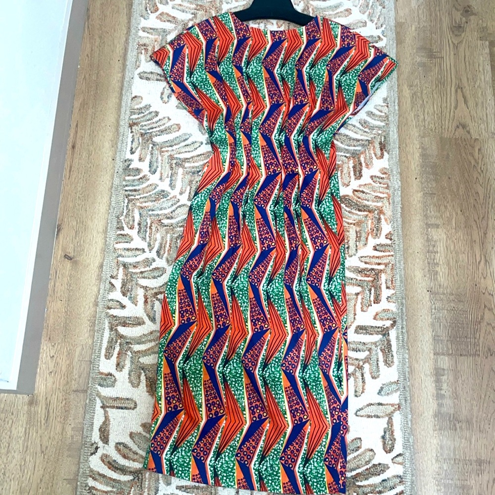 NWT | Stella Jean Vibrant Multi Color Dress | IT40 (US 4)